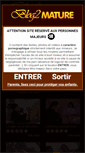 Mobile Screenshot of blog2mature.com